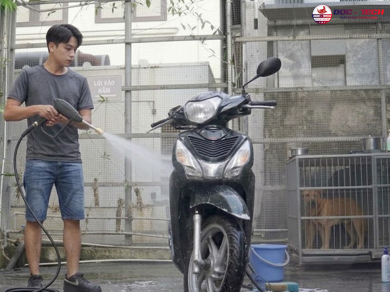 máy rửa xe Panda hiệu quả