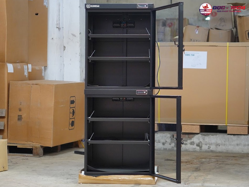 Tủ chống ẩm Kumisai DHC 400 có 2 tầng