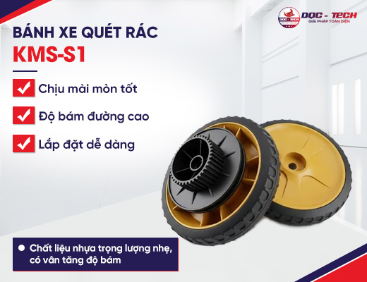 Bánh xe quét rác KMS-S1