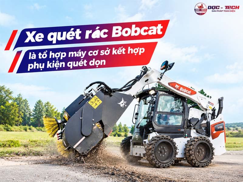 Xe quét rác Bobcat