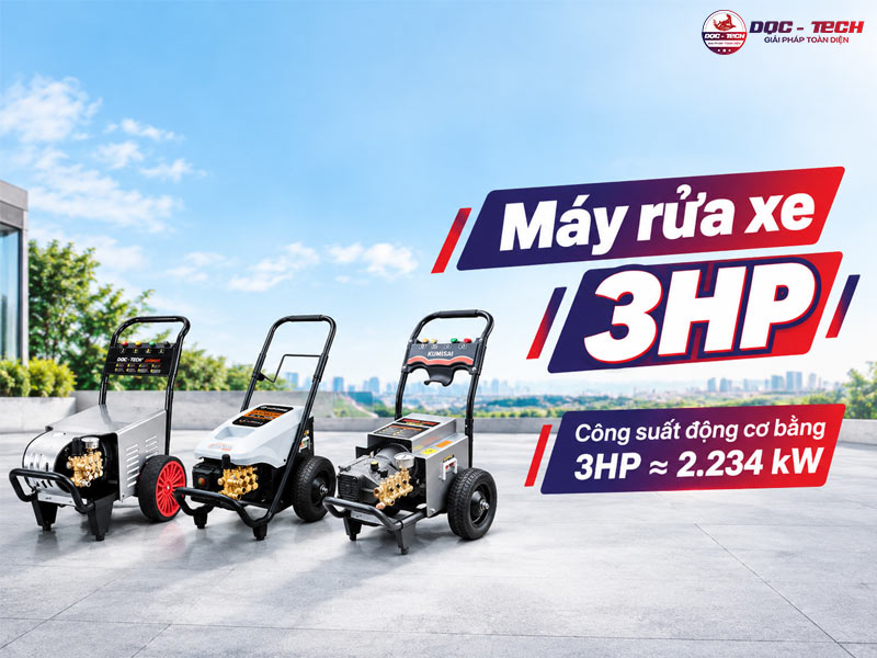 Máy rửa xe 3HP