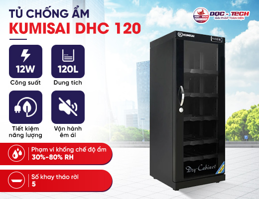 Tủ chống ẩm Kumisai DHC 120