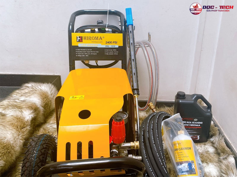 Máy rửa xe 3kW Hiroma DHL 1312