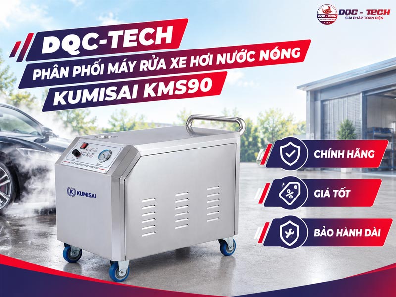 Bán máy rửa xe hơi nước nóng Kumisai KMS90