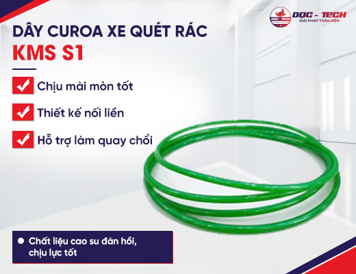 Dây curoa xe quét rác KMS-S1