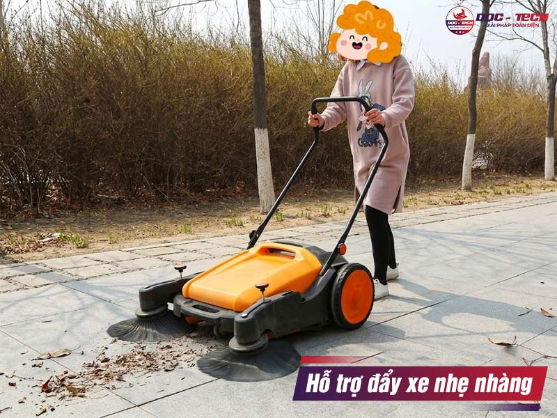 Dây curoa xe quét rác KMS-S1 giúp xe di chuyển nhẹ