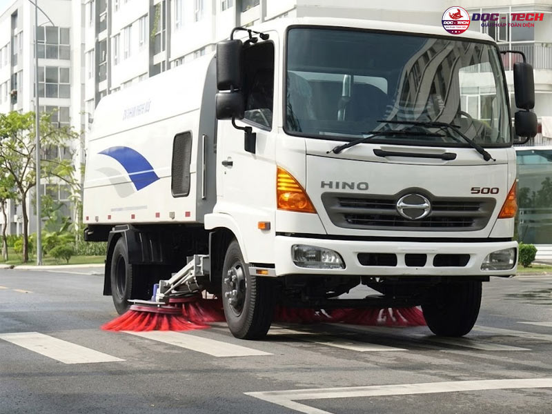 Chổi xe quét rác Hino