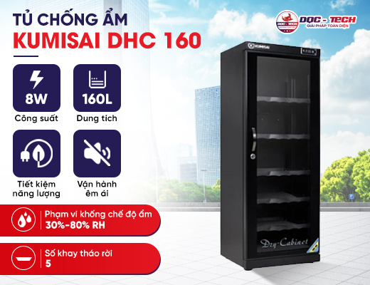 Tủ chống ẩm Kumisai DHC 160