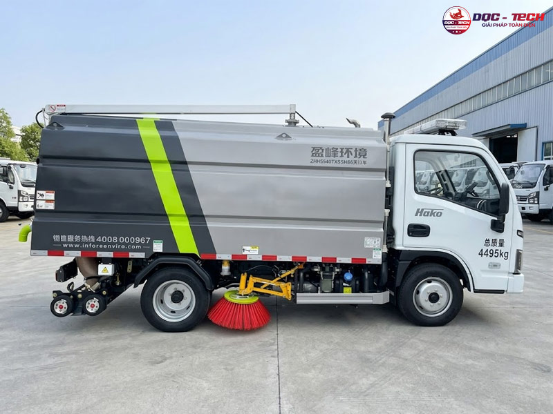 xe quét rác Zoomlion khô