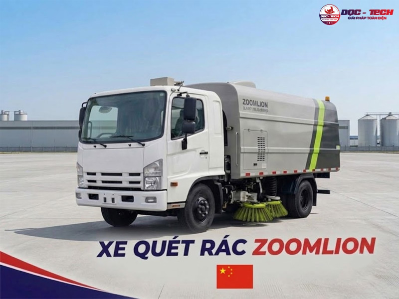 xe quét rác Zoomlion