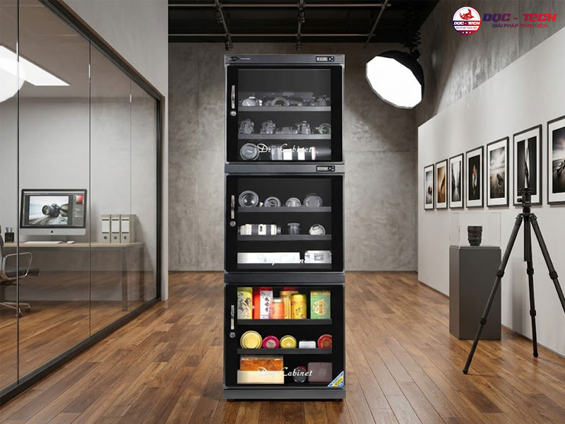 tủ chống ẩm Dry-Cabi DHC 500 phân tầng