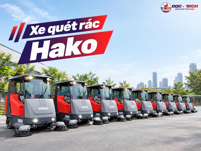 Xe quét đường Hako