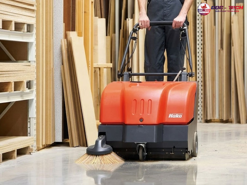 Xe quét rác Hako 800