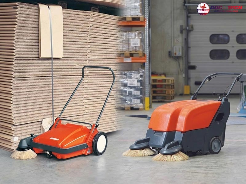 Xe quét đường Hako đẩy tay