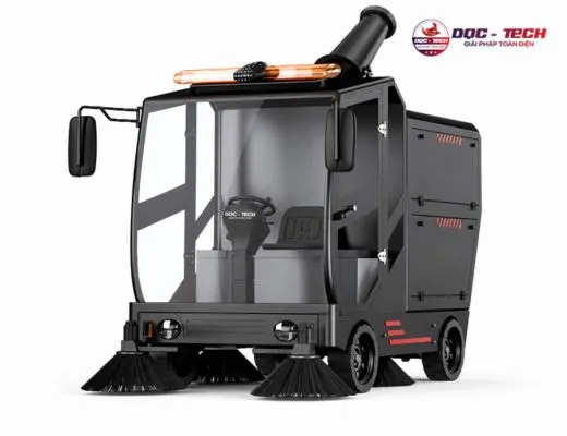 Xe quét rác ngồi lái DQC Tech 16F