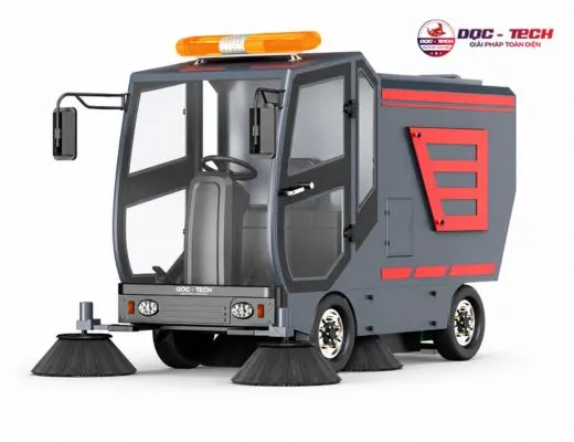 Xe quét rác ngồi lái DQC Tech 18F