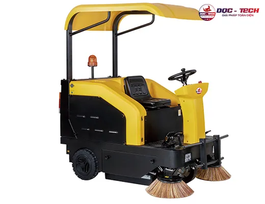 Xe quét rác ngồi lái DQC Tech 120
