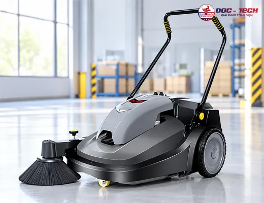 Xe quét rác đẩy tay dùng ắc quy Kumisai KMS 320 - 3