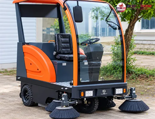 Xe quét rác nhà xưởng Kumisai KMS-1900 - 3