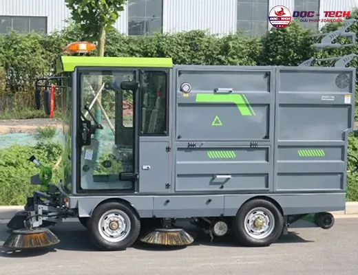 Xe quét rác ngồi lái Kumisai KMS25 - 3