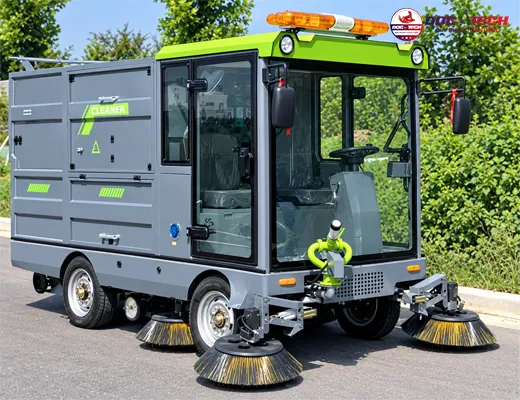 Xe quét rác ngồi lái Kumisai KMS25 - 4