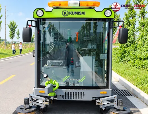 Xe quét rác ngồi lái Kumisai KMS25 - 5