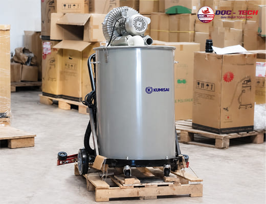 Máy hút bụi công nghiệp Kumisai KMS 603T 220L - 3