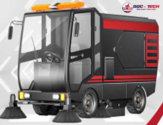 Máy quét rác công nghiệp ngồi lái Kumisai KMS 1800