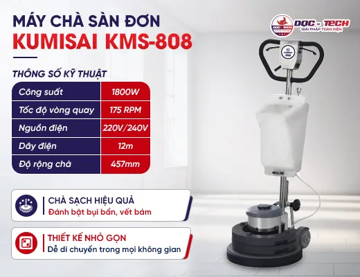 Máy chà sàn Kumisai KMS-808