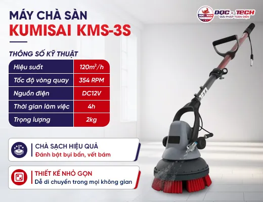 Máy chà sàn Kumisai KMS-3S