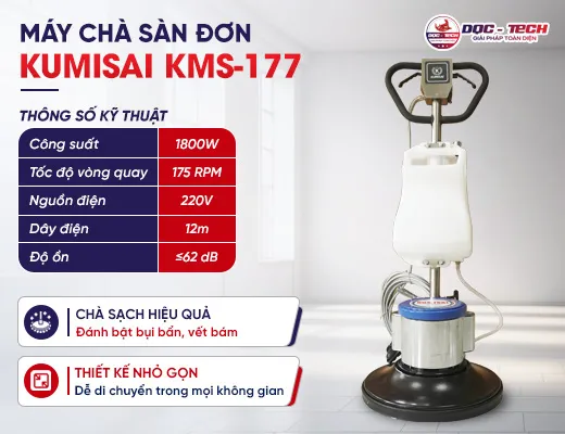 Máy chà sàn Kumisai KMS-177