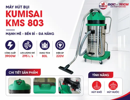 Máy hút bụi Kumisai KMS 803