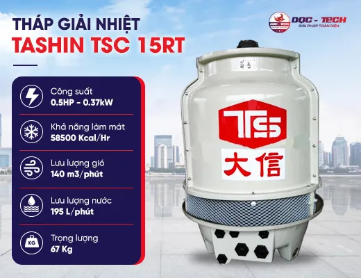 Tháp tản nhiệt TSC 15RT