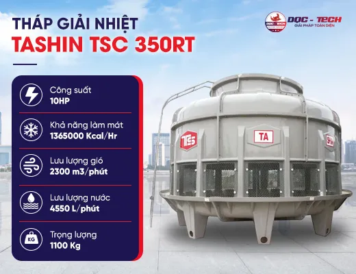 Tháp làm mát nước Tashin TSC 350RT