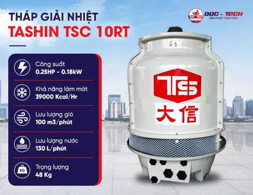 Tháp giải nhiệt Tashin TSC 10RT