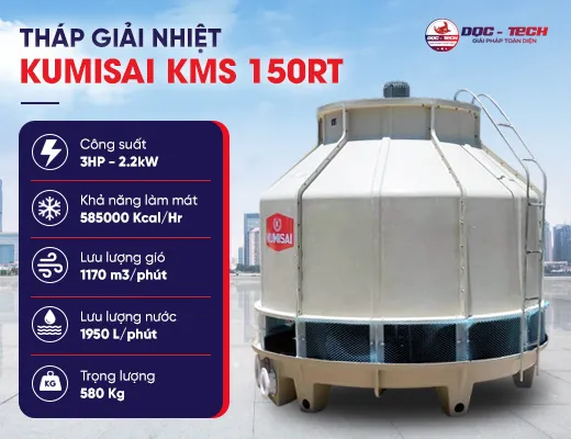 Tháp làm mát Kumisai KMS 150RT