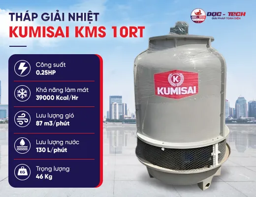 Tháp giải nhiệt Kumisai KMS 10RT