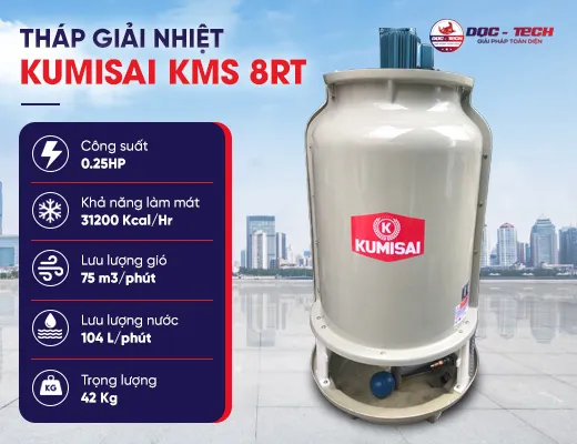 Tháp giải nhiệt Kumisai KMS 8RT