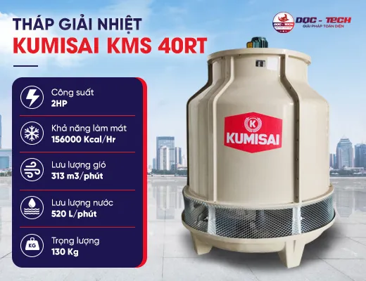 Tháp giải nhiệt Kumisai KMS 40RT