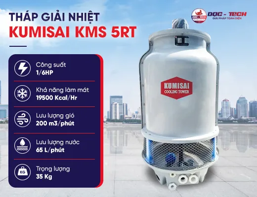 Tháp giải nhiệt Kumisai KMS 5RT
