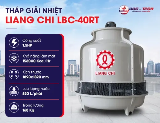 Tháp giải nhiệt nước Liang Chi LBC-40RT