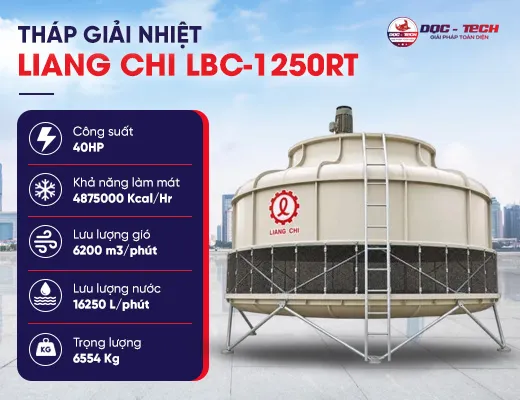 Tháp giải nhiệt công nghiệp Liang Chi LBC-1250RT