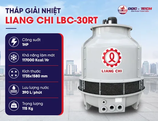 Tháp giải nhiệt Liang Chi LBC-30RT