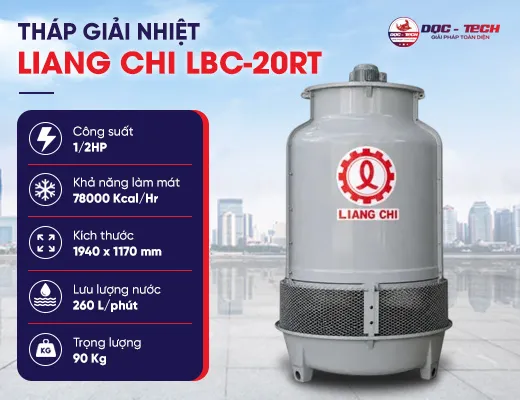 Tháp giải nhiệt kín Liang Chi LBC-20RT