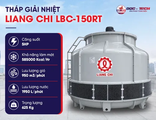 Tháp giải nhiệt cooling tower Liang Chi LBC-150RT