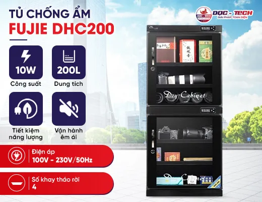 Tủ chống ẩm Fujie DHC200 (200 lít)