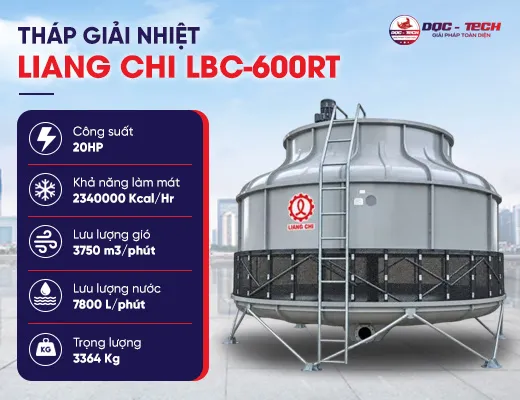 Tháp giải nhiệt Liang Chi LBC-600RT