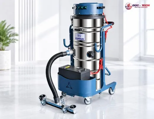 Máy hút bụi công nghiệp chạy acquy Kumisai KMS67 - 3