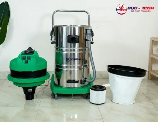 Máy hút bụi công nghiệp Kumisai KMS80H-Hepa - 6
