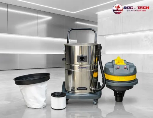 Máy hút bụi công nghiệp Kumisai KMS60H-Hepa - 6